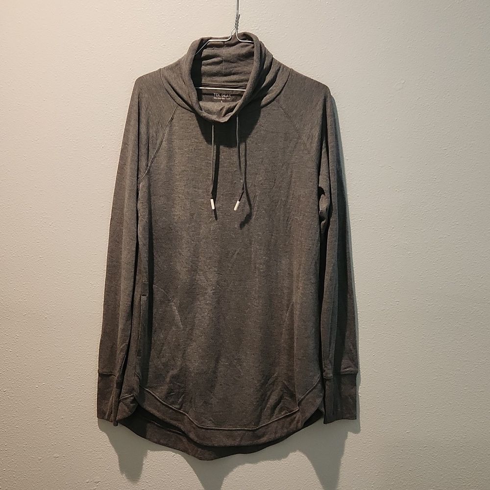 TEK-GEAR On-the-Go Gear Long Sleeve Cowl Neck Tunic sz Small